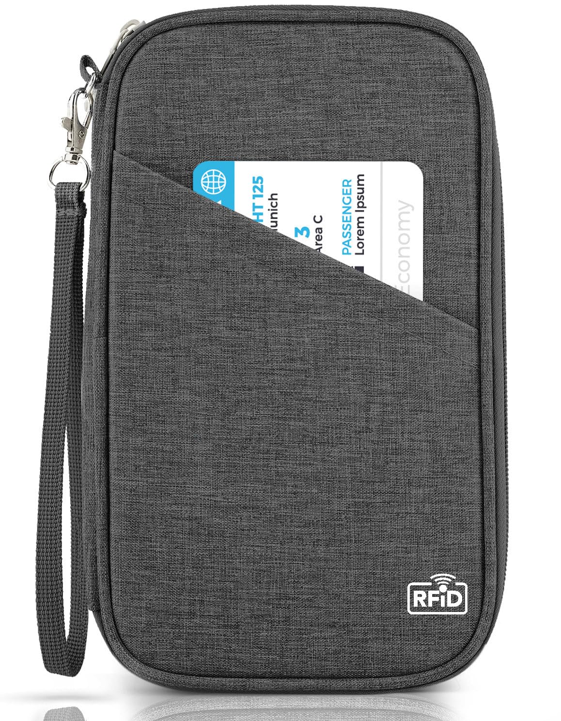 Castro Travel Goods RFID Passport Wallet studio product photo