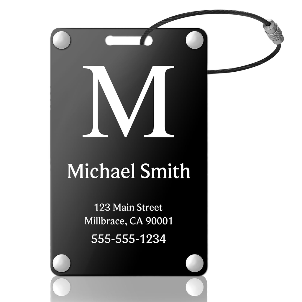 Lightweight Luggage Tag - Natural