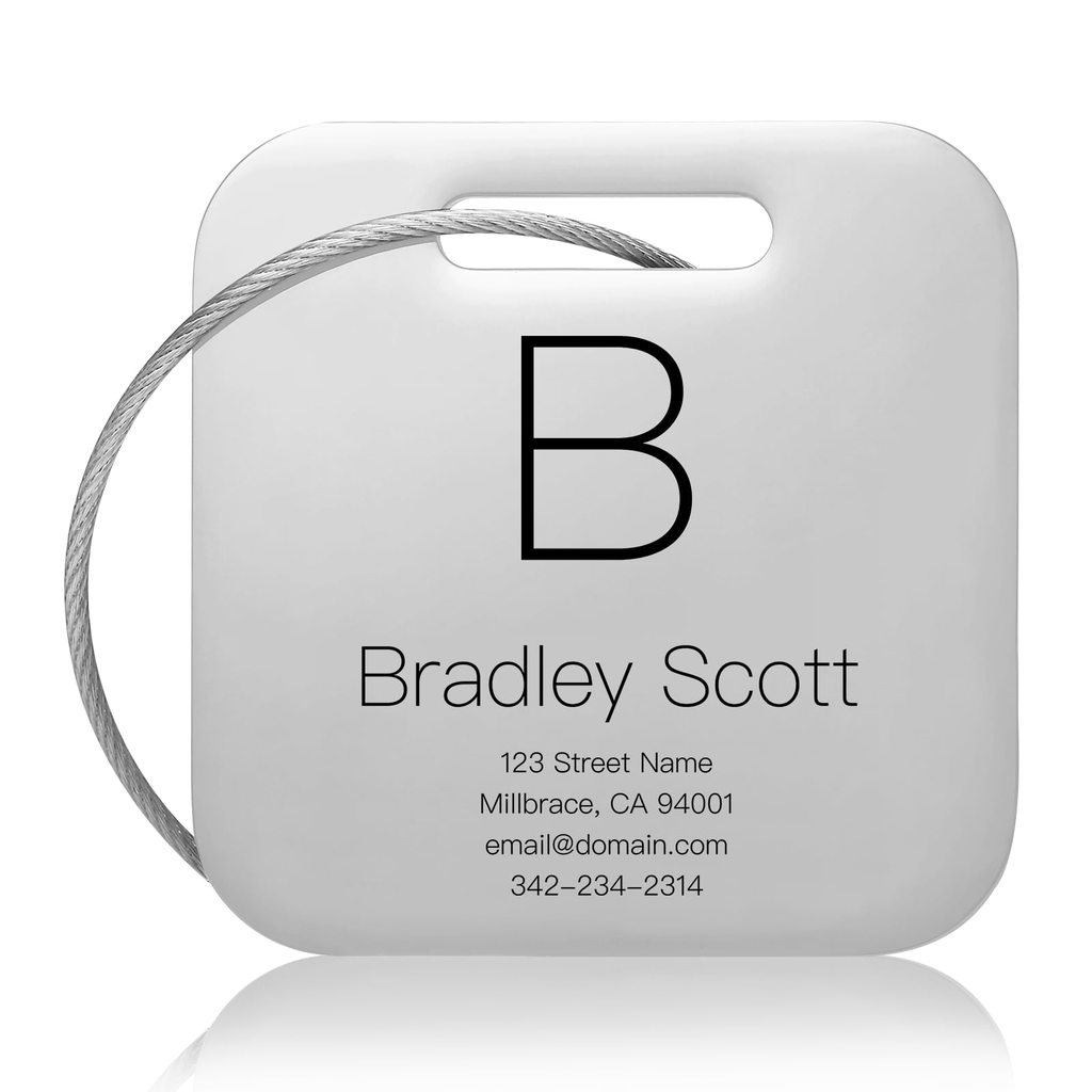 Everyday Luggage Tag - Beige