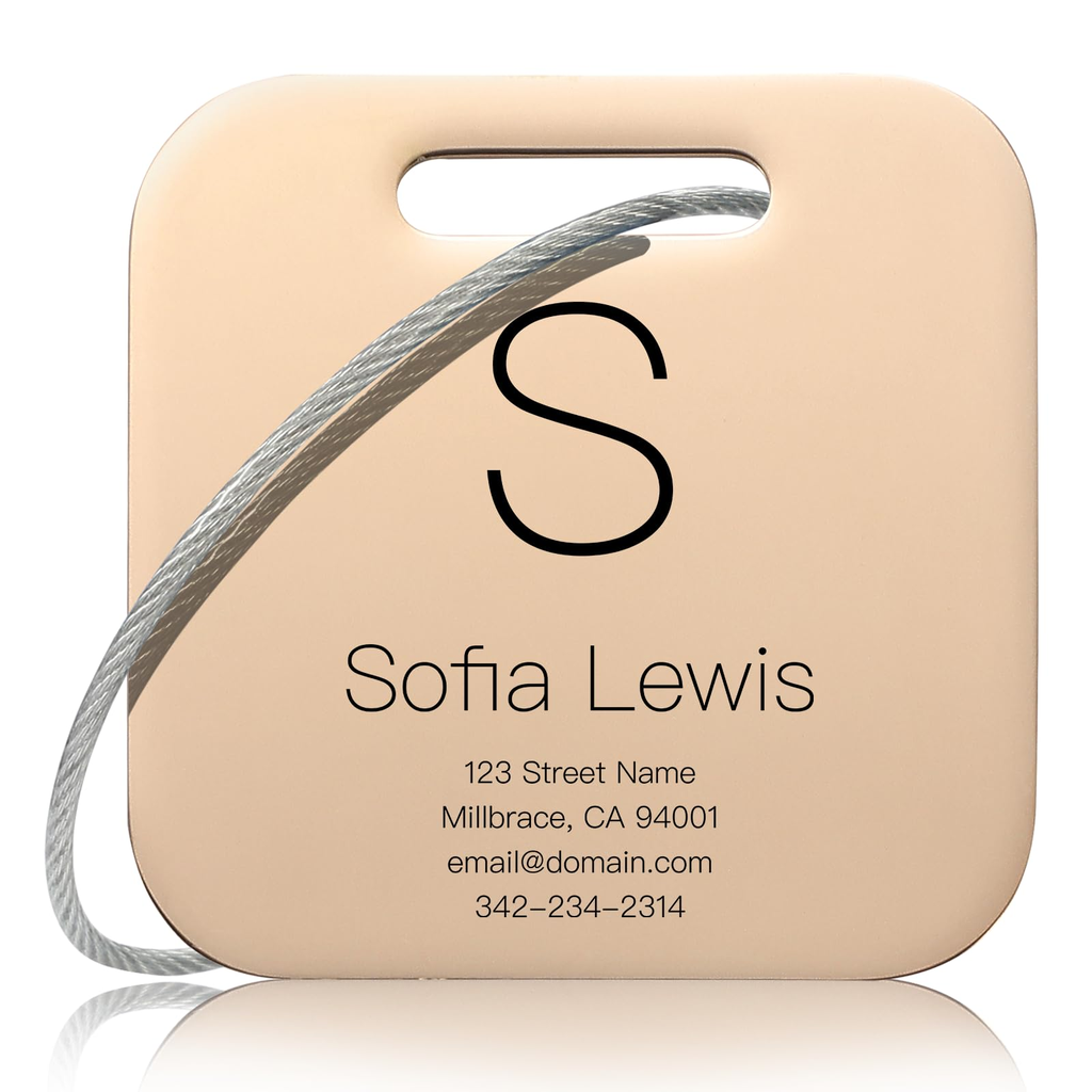 Everyday Luggage Tag - Charcoal