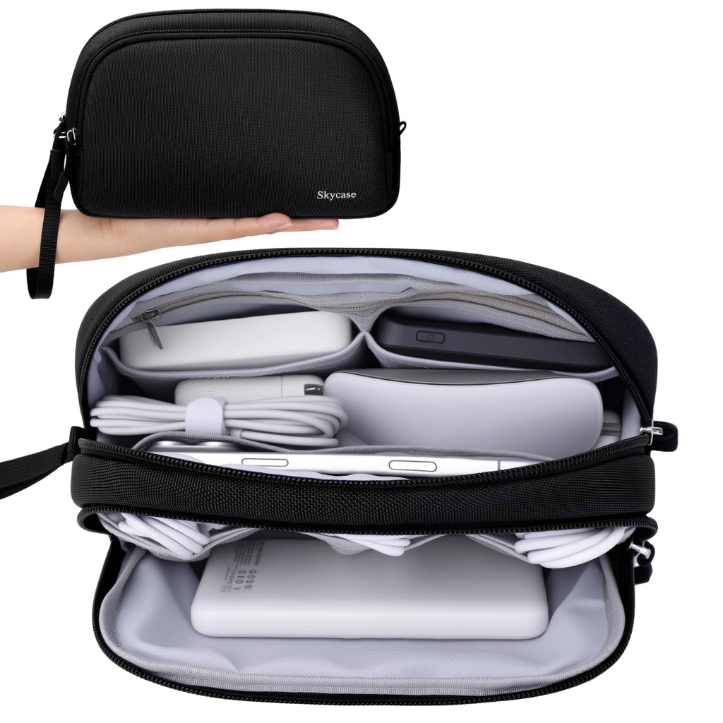 Simple Hanging Travel Organizer - Beige