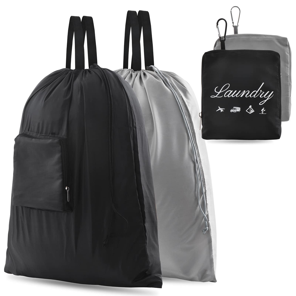 Multi Pack Travel Laundry Bag - Navy
