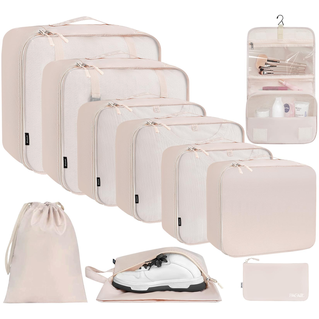 Neutral Packing Cube - Green