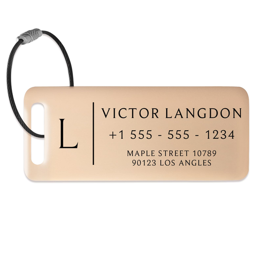 Colorful Luggage Tag - Small