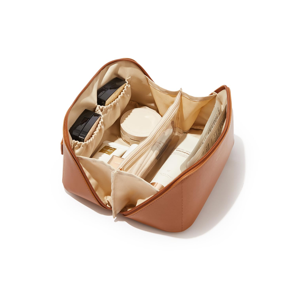 Soft Cosmetic Travel Bag - Gray