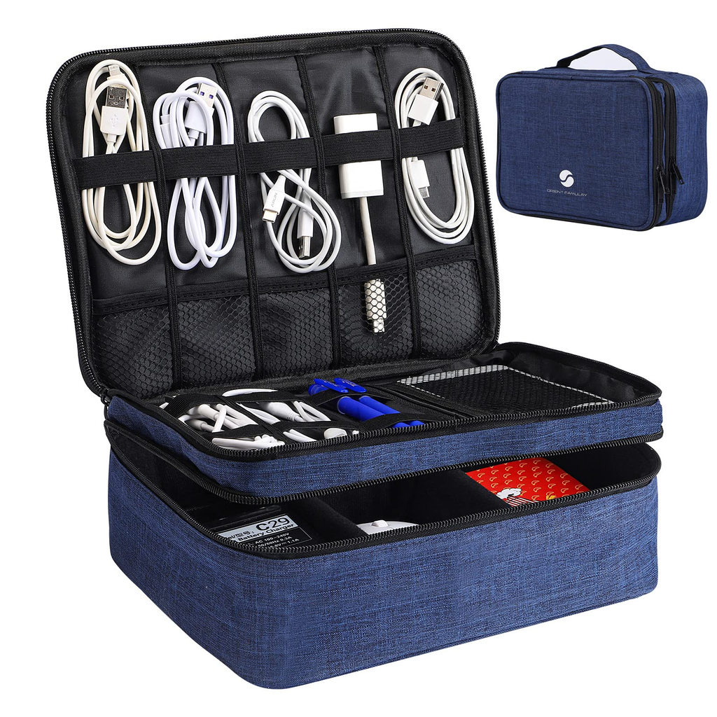 Travel Travel Cable Organizer - Olive